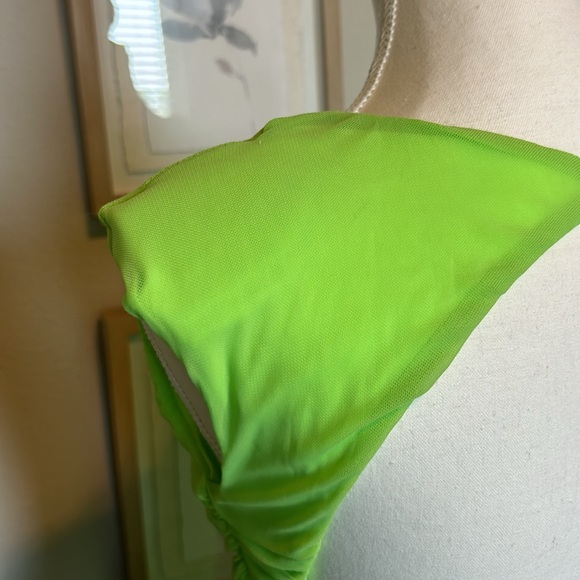 Asos Womens Neon Backless Dress - Picture 10 of 11